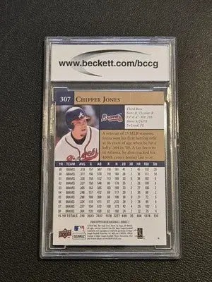 2009 Upper Deck #528 Chipper Jones BCCG 10 - Baseball Card Single