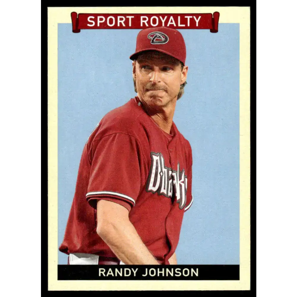 2009 Upper Deck Goudey #245 Randy Johnson EX/NM Arizona Diamondbacks Baseball Card - Baseball Card Single