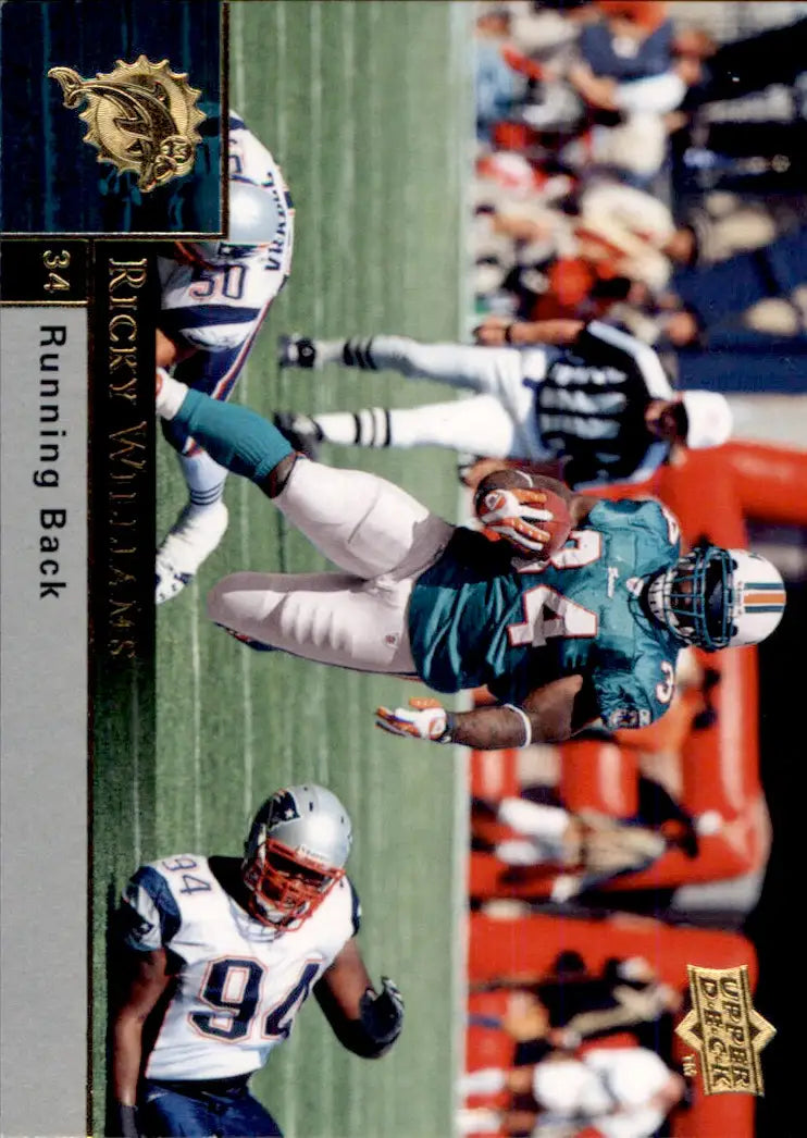 2009 Upper Deck Ricky Williams 104 Miami Dolphins NM - Football Card Single