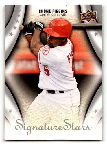 Chone Figgins baseball card from 2009 Upper Deck Signature Stars series
