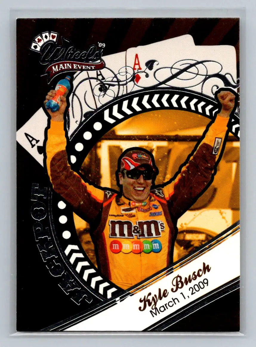 2009 Wheels Main Event #65 Kyle Busch Joe Gibbs Racing - Racing Card Single