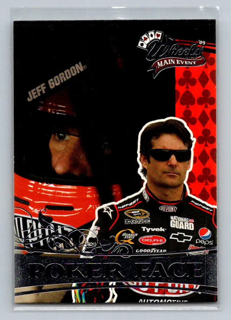 2009 Wheels Main Event #74 Jeff Gordon Hendrick Motorsports - Racing Card Single