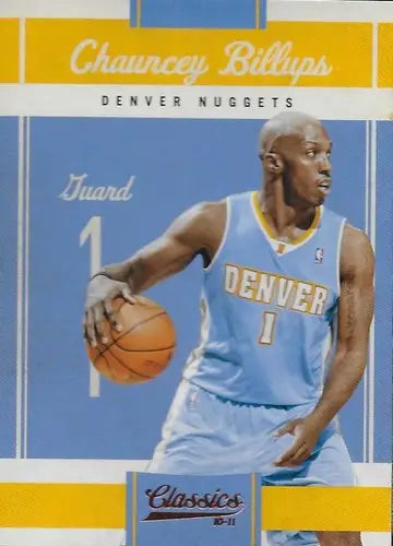 2010-11 Panini Classics #41 Chauncey Billups NM-MT Nuggets ID:22068 - Basketball Card Single