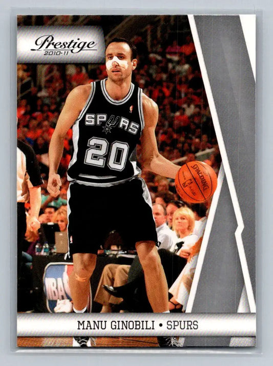2010-11 Panini Prestige #106 Manu Ginobili San Antonio Spurs - Basketball Card Single