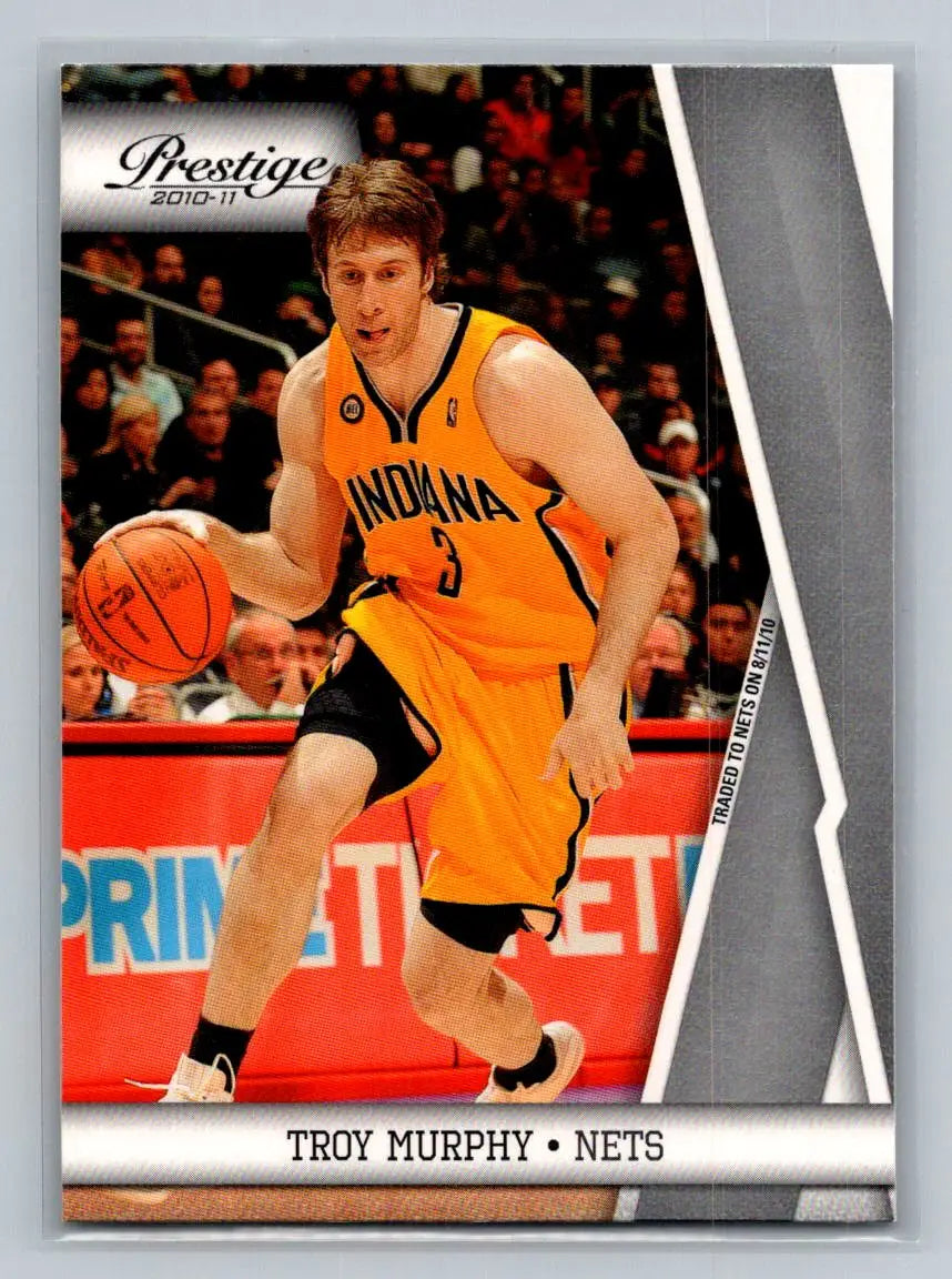 2010-11 Panini Prestige #44 Troy Murphy New Jersey Nets - Basketball Card Single