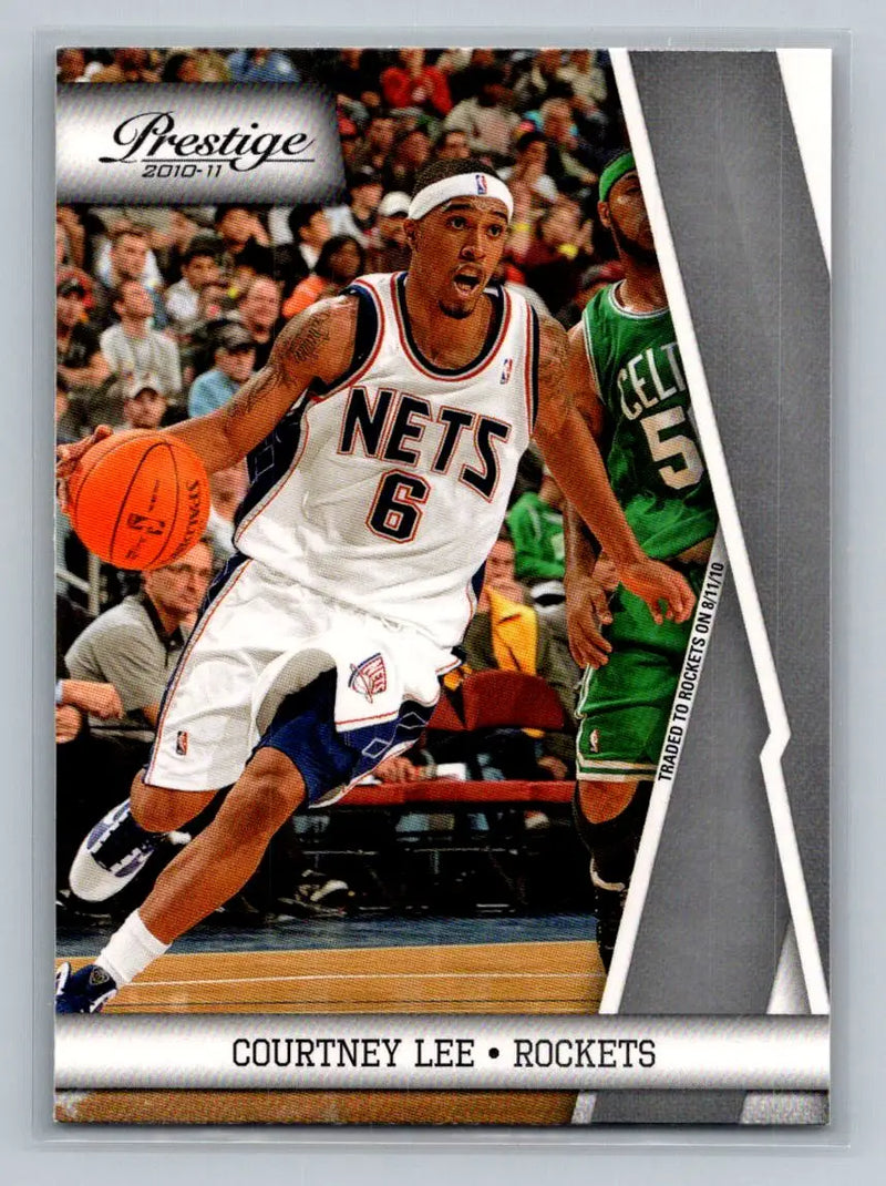 2010-11 Panini Prestige #70 Courtney Lee Houston Rockets - Basketball Card Single