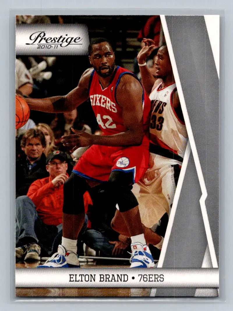 2010-11 Panini Prestige #90 Elton Brand Philadelphia 76ers - Basketball Card Single
