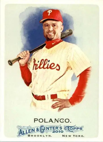 2010 Allen and Ginter #310 Placido Polanco NM-MT SP Phillies ID:60600 - Baseball Card Single