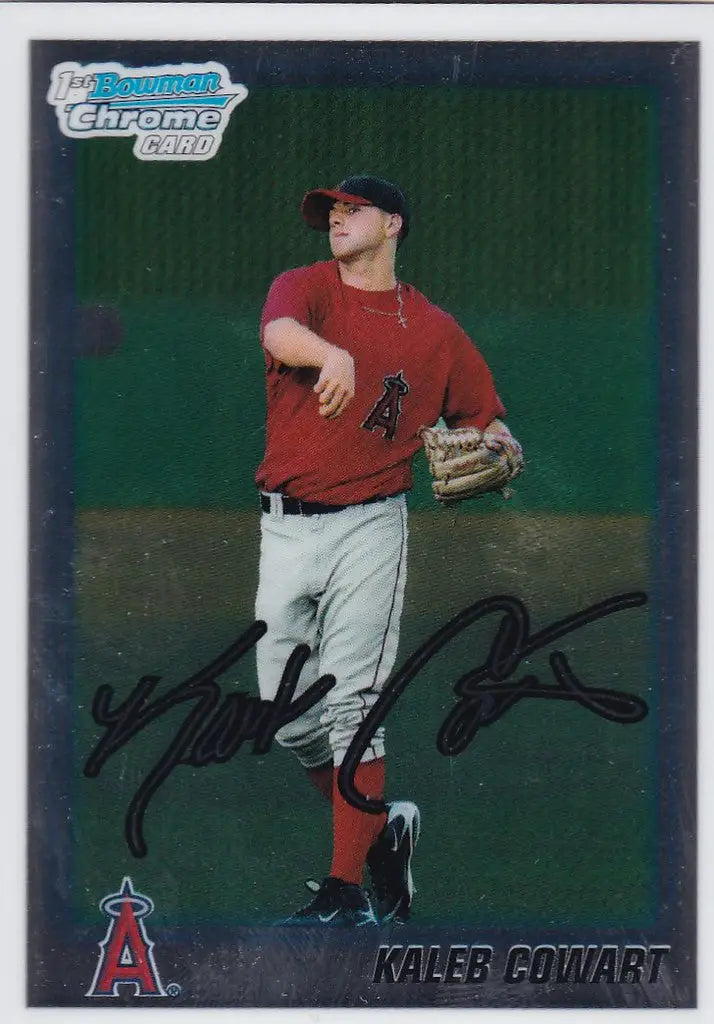 2010 Bowman Chrome #BDPP89 Kaleb Cowart USA Card