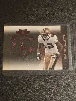 2010 Panini Plates & Patches #61 Marques Colston #/499 - Football Card Single