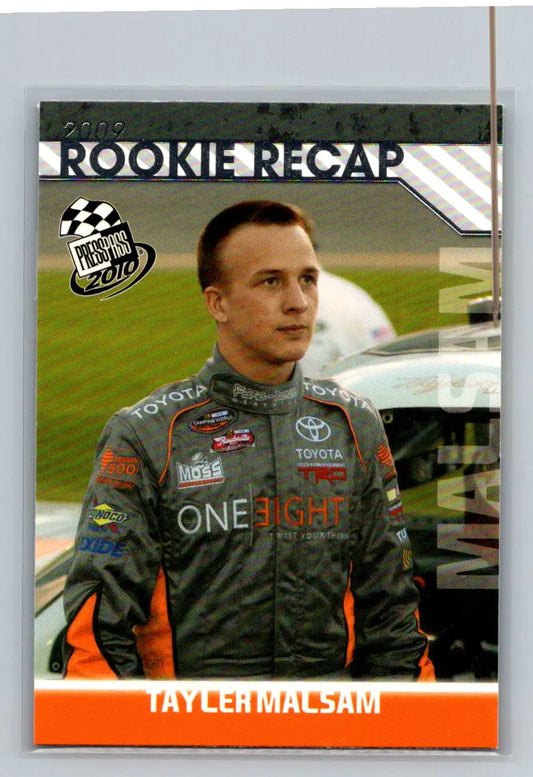 2010 Press Pass #77 Tayler Malsam Randy Moss Motorsports - Racing Card Single