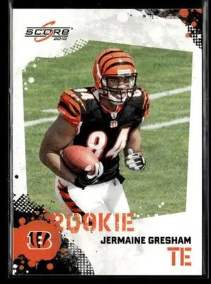 2010 Score Jermaine Gresham #353 RC Cincinnati Bengals - Football Card Single