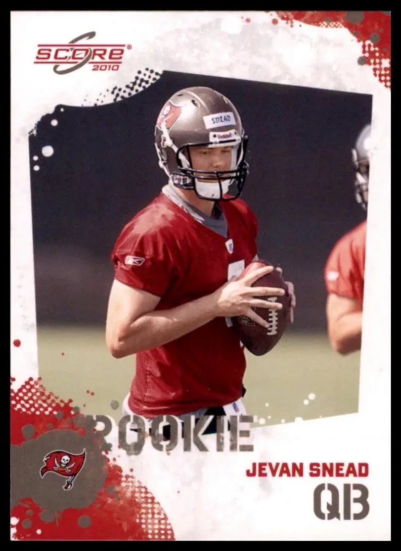 2010 Score Jevan Snead Rookie Tampa Bay Buccaneers Football Card NFL Sports - Football Card Single