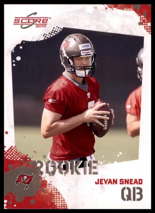 2010 Score Jevan Snead Rookie Tampa Bay Buccaneers Football Card NFL Sports - Football Card Single