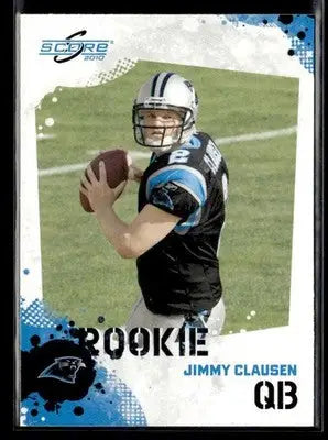 2010 Score Jimmy Clausen #356 RC Carolina Panthers - Football Card Single