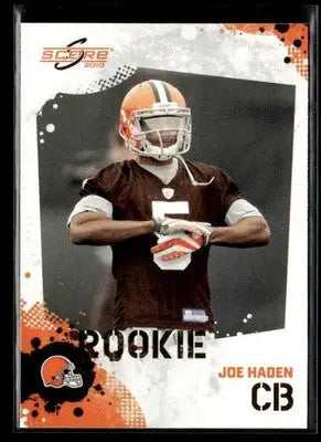 2010 Score Joe Haden #358 RC Cleveland Browns - Football Card Single