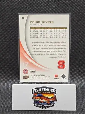 2010 SP Authentic - Philip Rivers #74 - Football Card Single