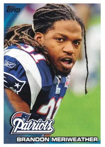 2010 Topps #108 Brandon Meriweather NM-MT Patriots ID:81323 - Football Card Single
