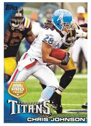 2010 Topps #133 Chris Johnson NM-MT Titans AP ID:81325 - Football Card Single