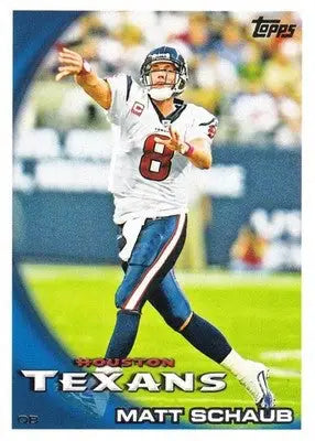 2010 Topps #140 Matt Schaub NM-MT Texans ID:81327 - Football Card Single