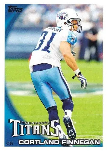2010 Topps #165 Cortland Finnegan NM-MT Titans ID:81332 - Football Card Single