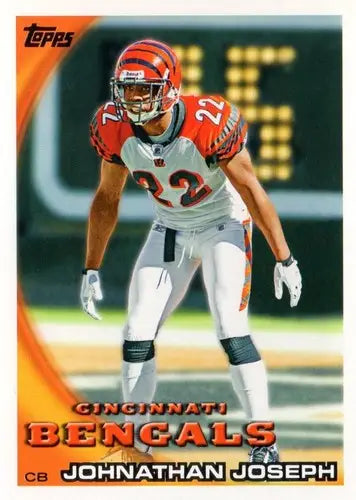2010 Topps #182 Johnathan Joseph NM-MT Bengals ID:81335 - Football Card Single