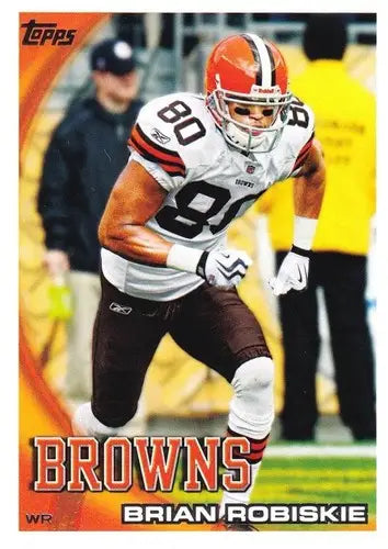 2010 Topps #196 Brian Robiskie NM-MT Browns ID:81338 - Football Card Single