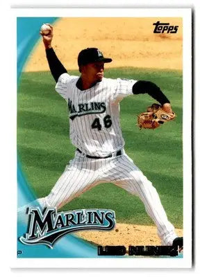 2010 Topps #246 Leo Nunez - Baseball Card Single
