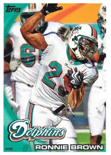 2010 Topps #255 Ronnie Brown NM-MT Dolphins ID:81349 - Football Card Single