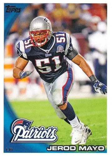 2010 Topps #272 Jerod Mayo NM-MT Patriots ID:81351 - Football Card Single