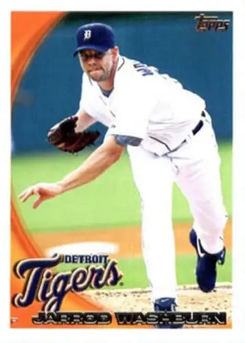2010 Topps #277 Jarrod Washburn NM-MT Tigers - Baseball Card Single