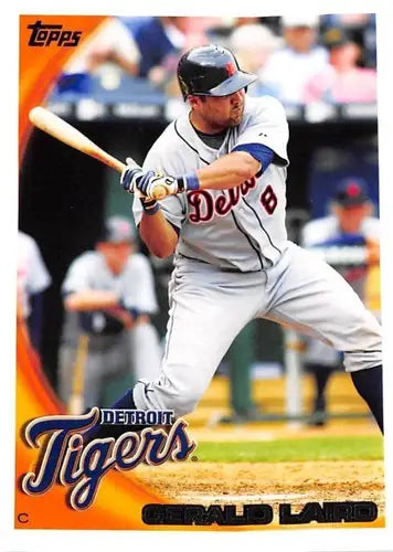 2010 Topps #309 Gerald Laird NM-MT Tigers ID:72333 - Baseball Card Single