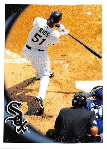 2010 Topps #324 Alex Rios NM-MT White Sox - Baseball Card Single