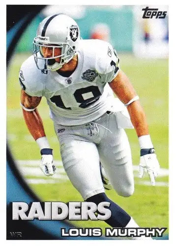 2010 Topps #34 Louis Murphy NM-MT Raiders ID:81318 - Football Card Single