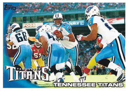 2010 Topps #355 Vince Young/Chris Johnson NM-MT Titans TC ID:81366 - Football Card Single