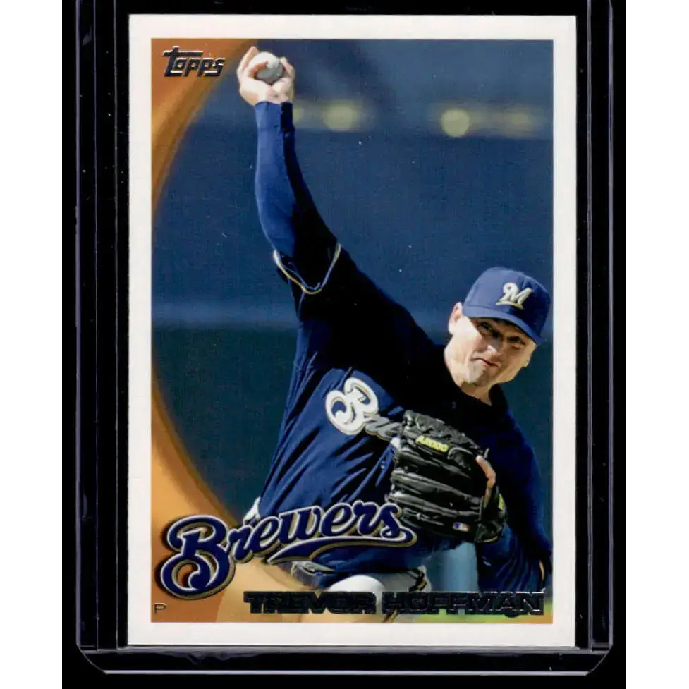 2010 Topps #364 Trevor Hoffman Milwaukee Brewers NM-MT Baseball Card - Baseball Card Single