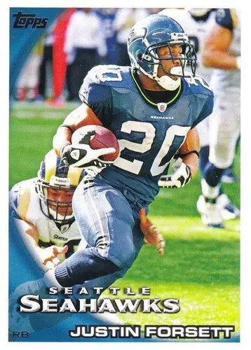 2010 Topps #366 Justin Forsett NM-MT Seahawks ID:81369 - Football Card Single