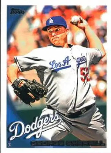 2010 Topps #378 George Sherrill NM-MT Dodgers - Baseball Card Single