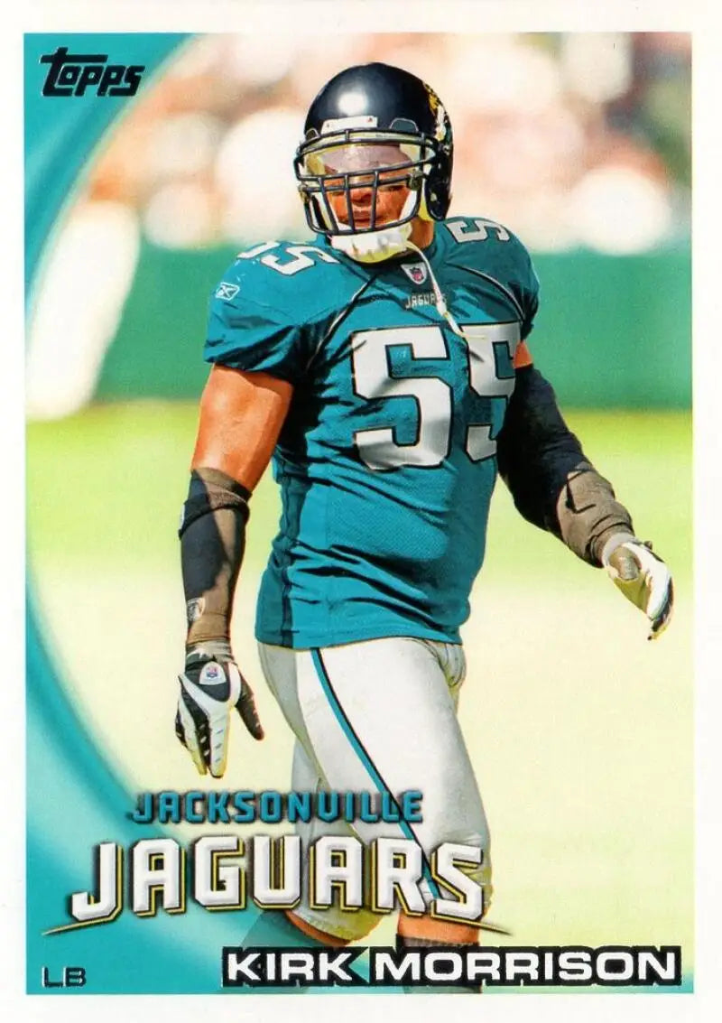 2010 Topps #379 Kirk Morrison NM-MT Jaguars ID:81372 - Football Card Single