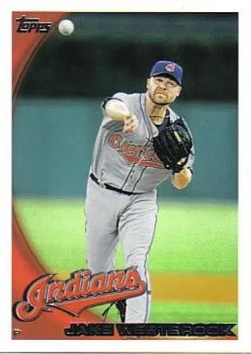 2010 Topps #396 Jake Westbrook NM-MT Indians - Baseball Card Single
