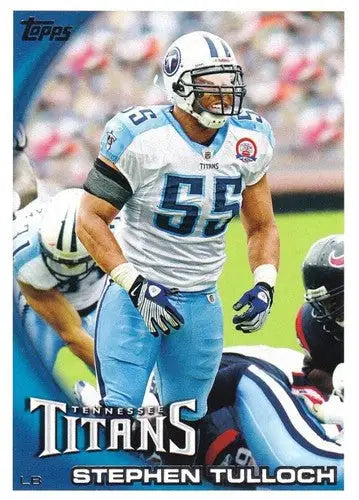 2010 Topps #402 Stephen Tulloch NM-MT Titans ID:81377 - Football Card Single