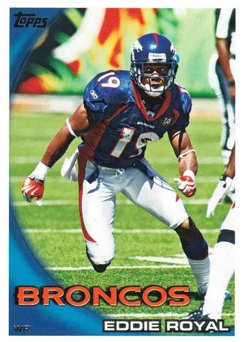 2010 Topps #414 Eddie Royal NM-MT Broncos ID:81379 - Football Card Single