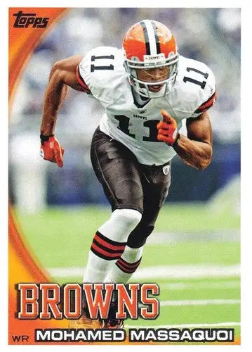 2010 Topps #427 Mohamed Massaquoi NM-MT Browns ID:81382 - Football Card Single