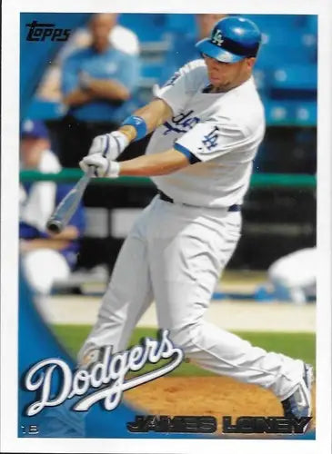 2010 Topps #454 James Loney NM-MT Dodgers - Baseball Card Single