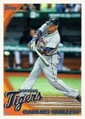 2010 Topps #526 Carlos Guillen NM-MT Tigers ID:71908 - Baseball Card Single