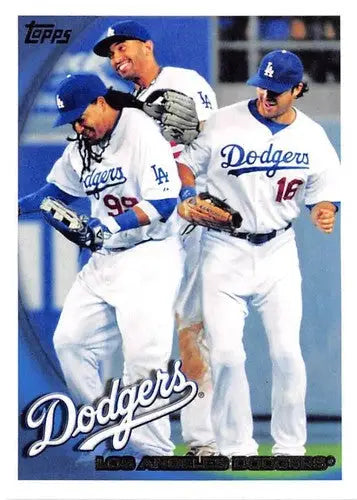 2010 Topps #639 Los Angeles Dodgers NM-MT Dodgers - Baseball Card Single