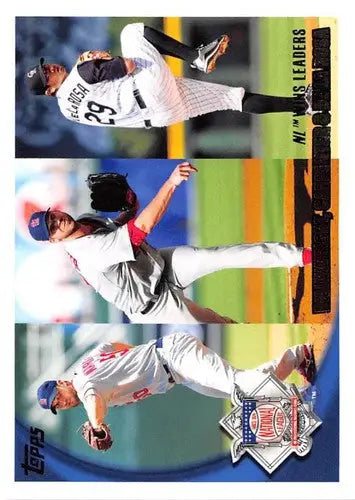 2010 Topps #73 Adam Wainwright/Chris Carpenter/Jorge De La Rosa NM-MT ID:73333 - Baseball Card Single