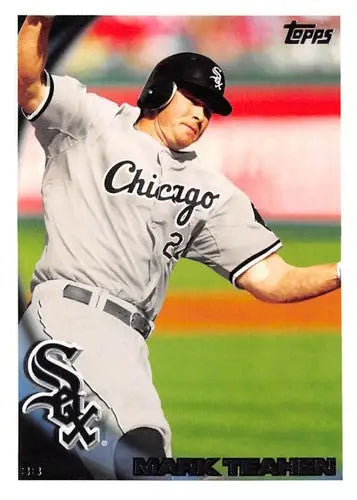 Original gloss Mark Teahen baseball card featuring White Sox from 2010 Topps #83