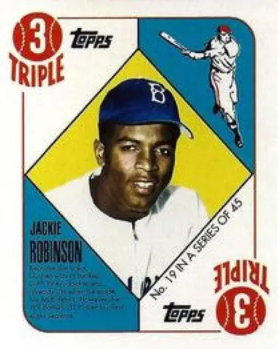 2010 Topps Blue Back #19 Jackie Robinson NM-MT Dodgers ID:81532 - Baseball Card Single