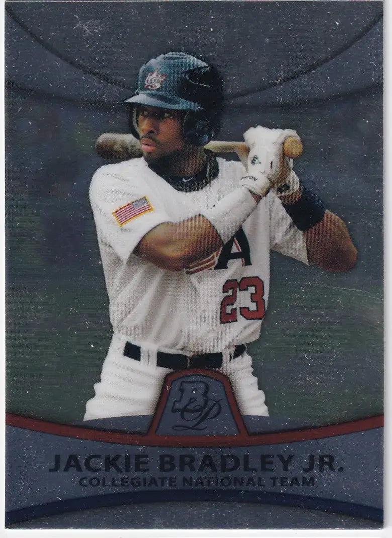 2010 TOPPS BOWMAN PRESTINE #PP-31 JACKIE BRADLEY JR- USA - Baseball Card Single